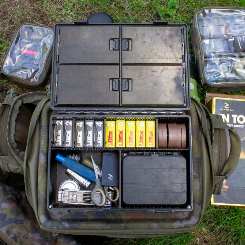 OMC In Too Deep Splash Camo Tackle Box